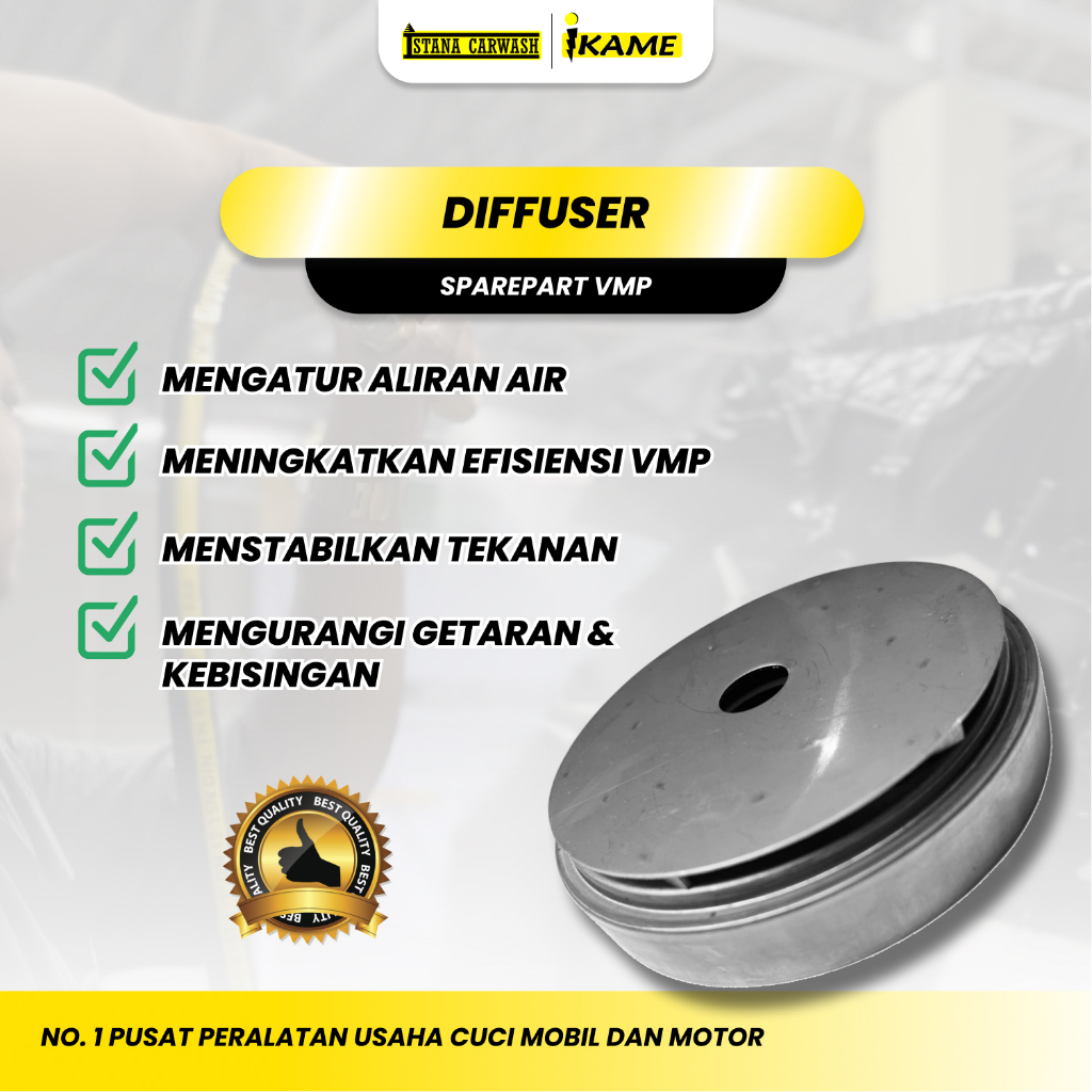 Jual Sparepart Pompa VMP IKAME Original - Impeller Inducer Diffuser ...