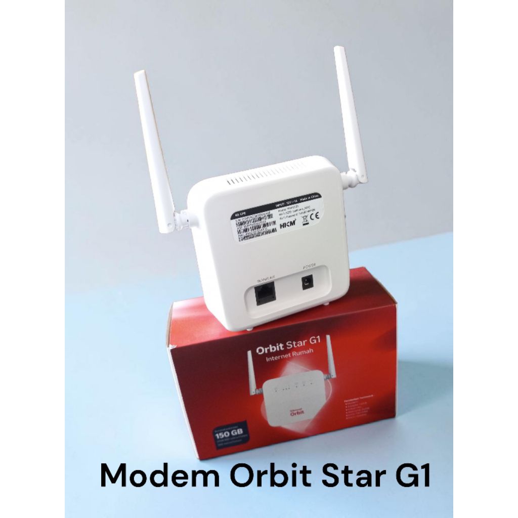 Jual MODEM Orbit Star G1 Router Nirkabel dengan 2 Antena Untuk Koneksi ...