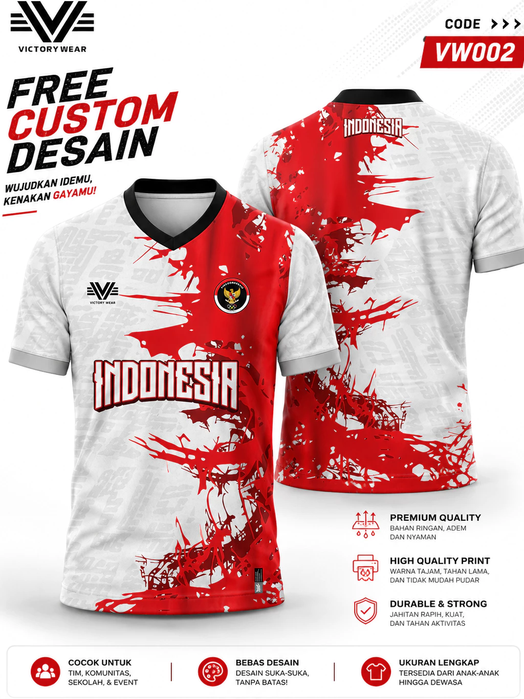 Jersey Futsal Fantasy VW02