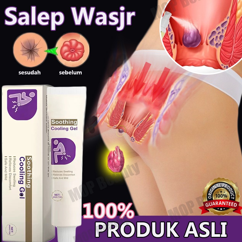 Obat wasir salep wasir soothing cooling gel salep ambeien obat ambeien salep wasir original 100% asli herbal hemorrhoid cream 30ml