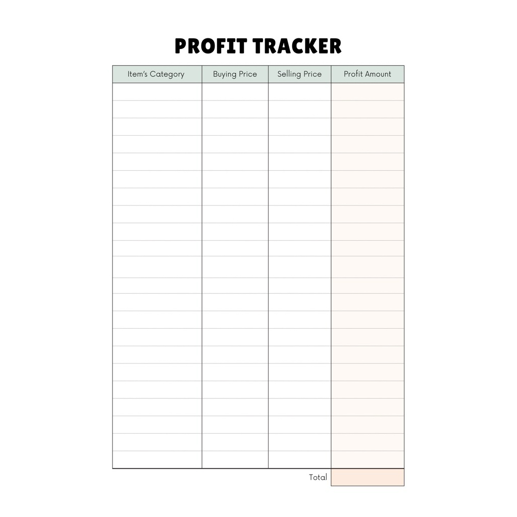 Jual Profit Tracker PDF | Shopee Indonesia