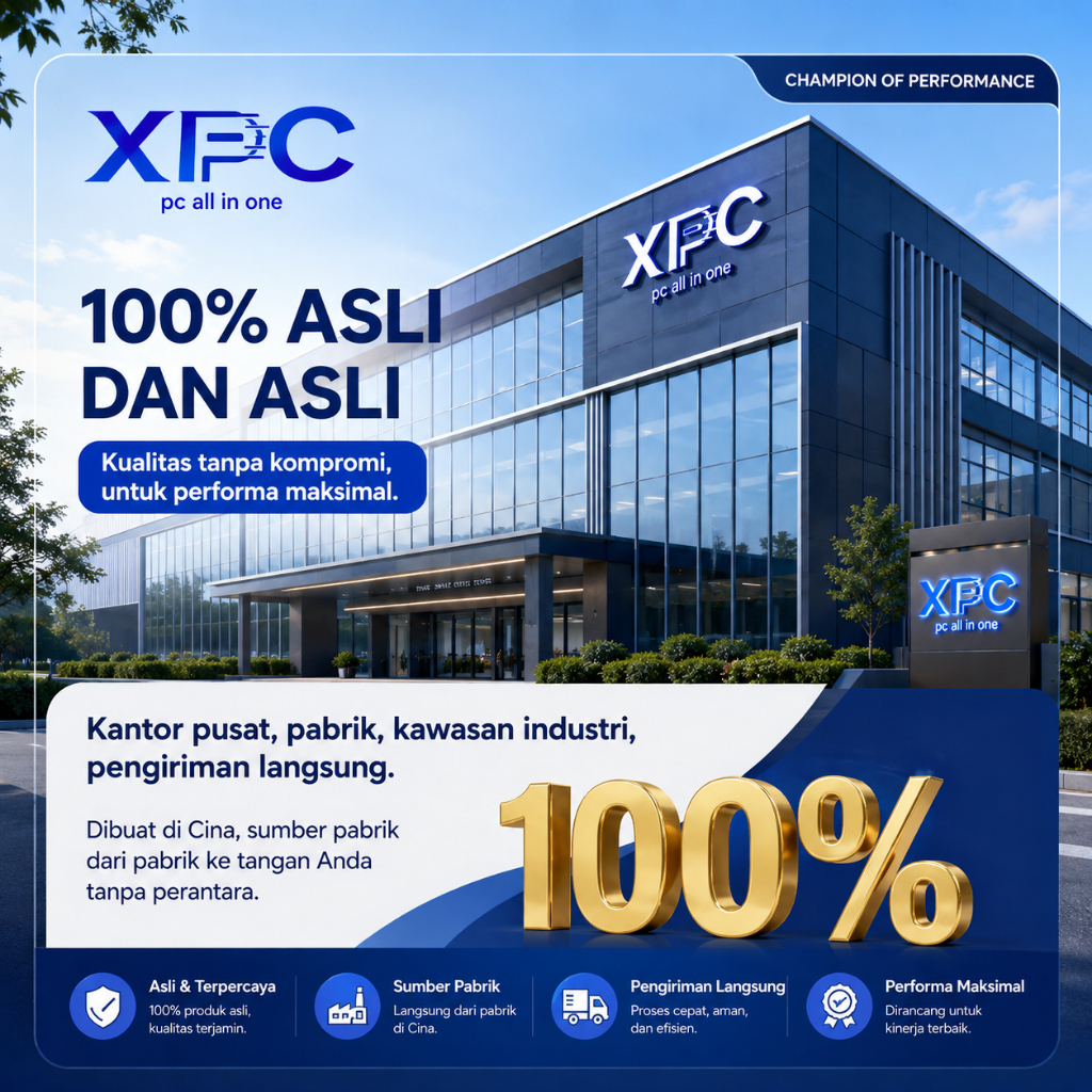 Jual XPC PC gaming full set 12-inti baru, Komputer desktop perakitan ...