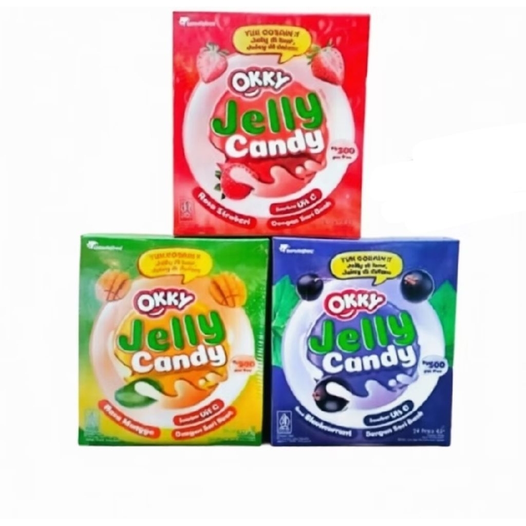 Jual OKKY JELLY CANDY BOX (24PCS X 4,5g) | Shopee Indonesia