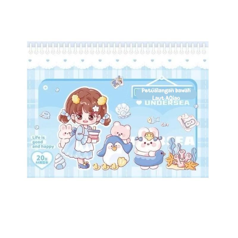 Jual Buku Tempelan Stiker Kosong Reusable Sticker Storage Book | Shopee ...