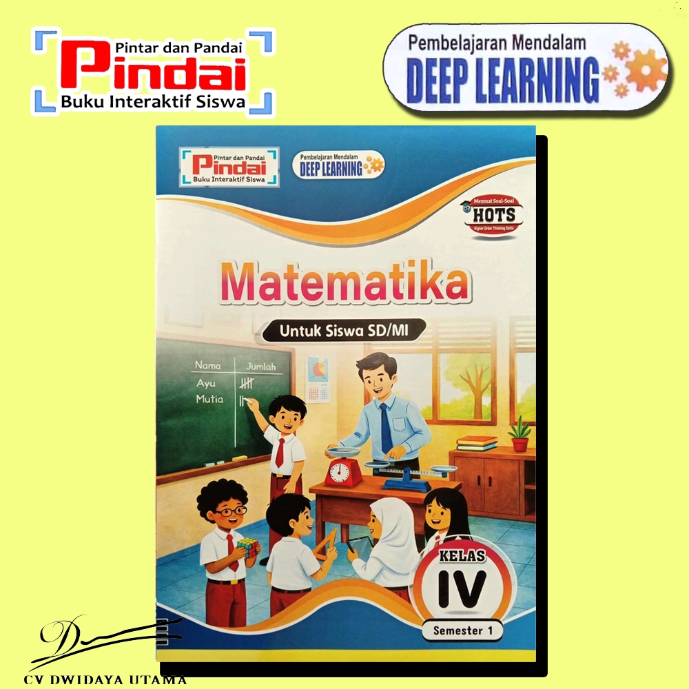 Jual LKS PINDAI SD/MI KELAS 4 -Kurikulum Merdeka (2026-2027) CV. ARYA ...