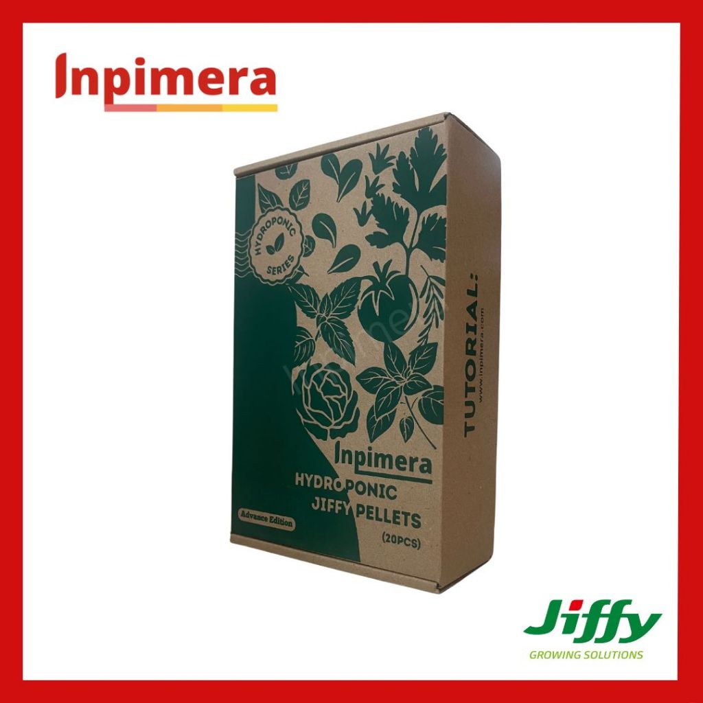 Inpimera Jiffy 7C Pellets Media Tanam Hidroponik Urban Farming Home Gardening Siap Pakai 20 Pcs