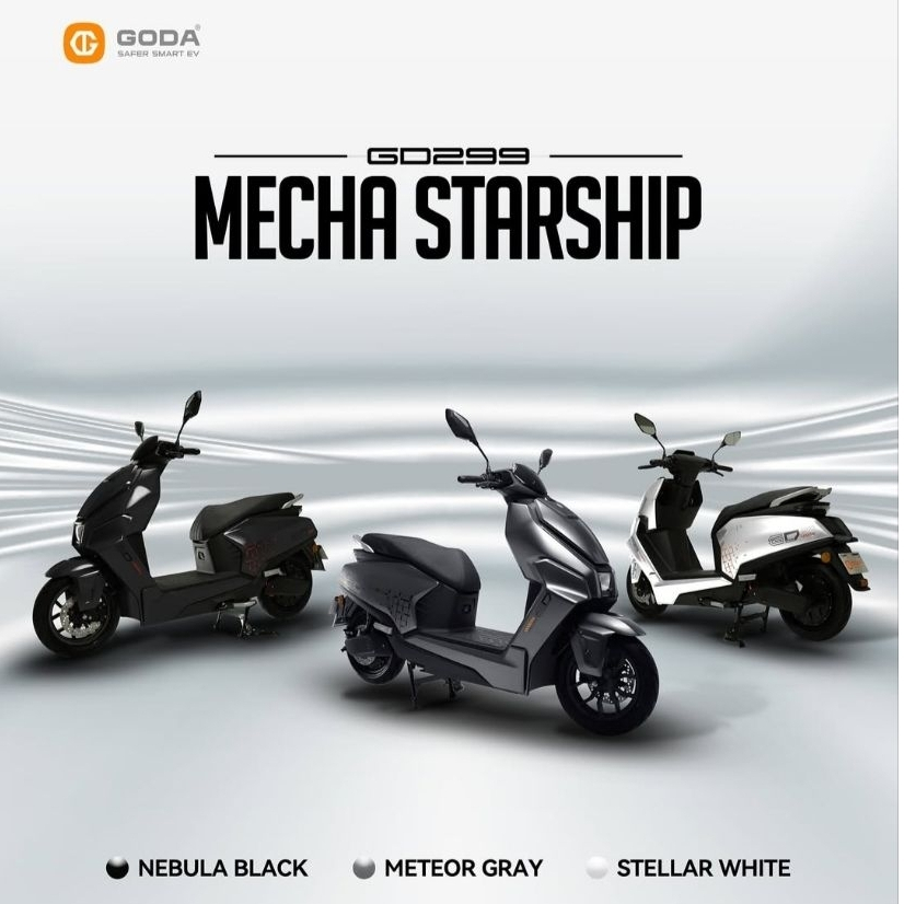 Jual motor Listrik Goda 299 RRQ /299 Starship 3000W Garansi Resmi ...