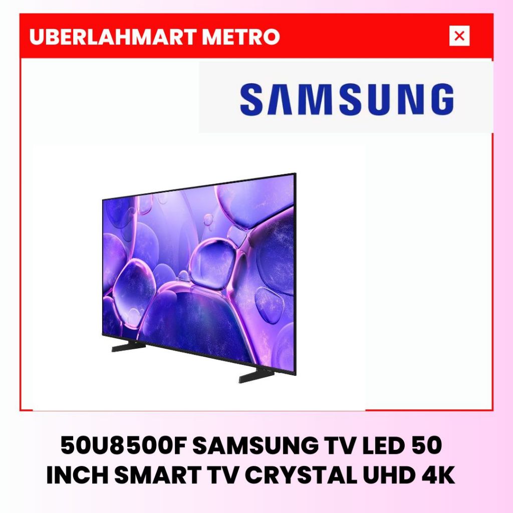 Jual SAMSUNG TV LED 50 INCH SMART TV CRYSTAL UHD 4K 50U8000F | Shopee ...