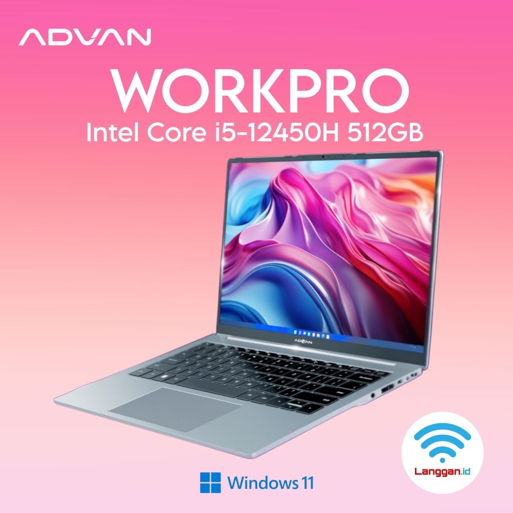 Jual Advan WorkPro Notebook Advan WorkPro i5 Intel Core i5-12450H Gen ...