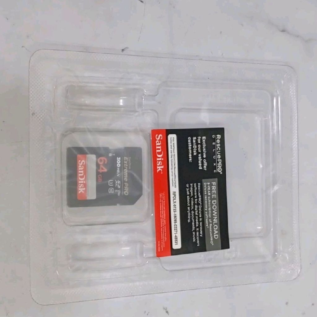 Jual SANDISK EXTREME PRO 64GB 300MB/s 4K 8K SD CARD ORIGINAL BERGARANSI ...