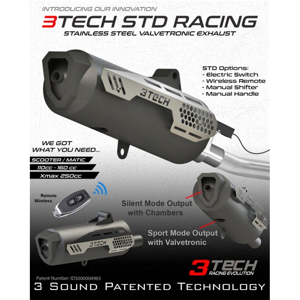 Produk 3TECH RACING EVOLUTIONS | Shopee Indonesia