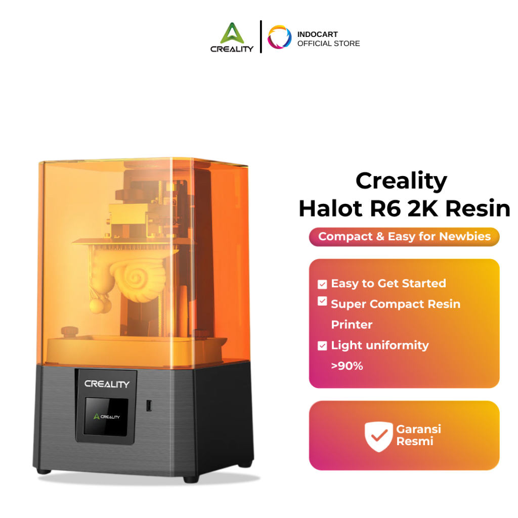 Jual Creality Halot R6 2K 3D Printer with 6.08 Inch Mono LCD and WiFi ...