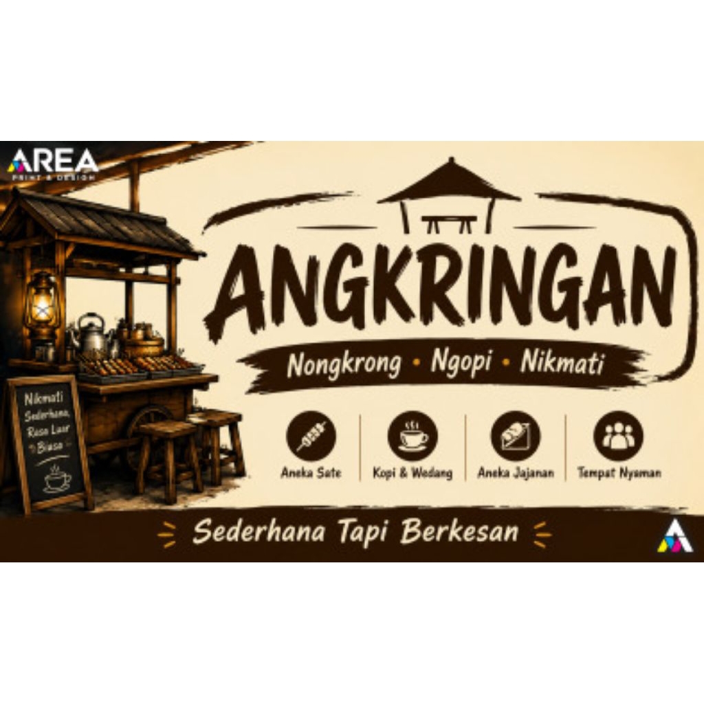 Jual Banner Angkringan Terlengkap & Harga Terbaru Agustus 2026 | Shopee ...
