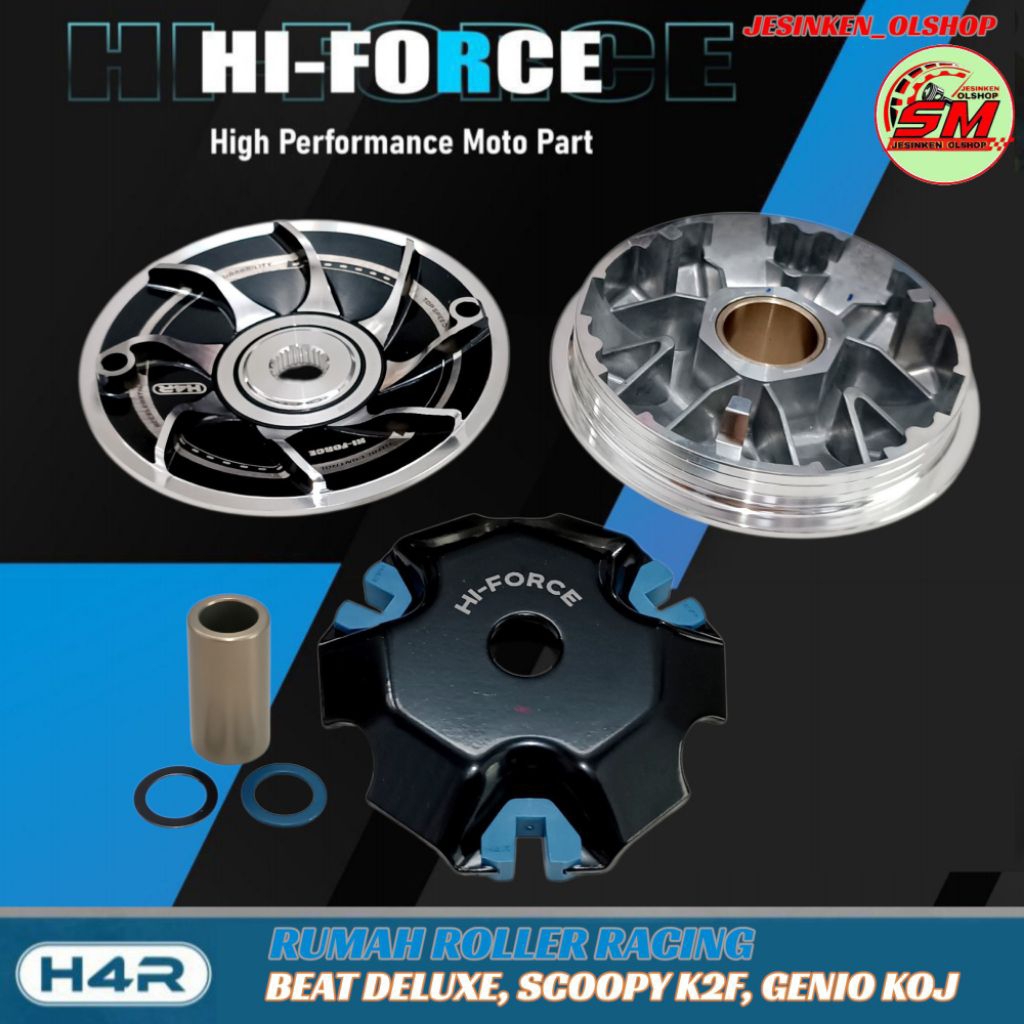 Jual Rumah Roller Set Racing HI FORCE H4R Motor Beat Deluxe, Scoopy K2F ...