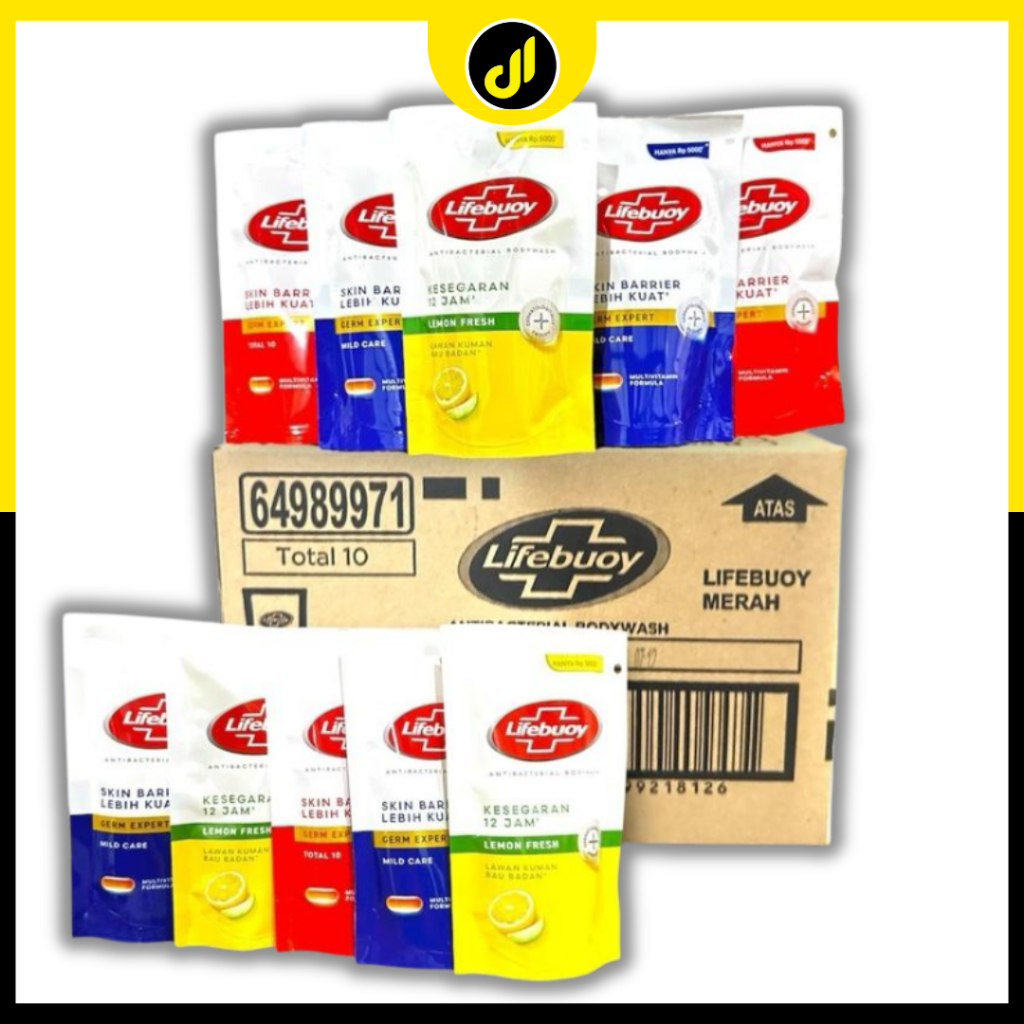 1 Karton sabun lifebuoy 85ml ecer 5000 isi 48pcs