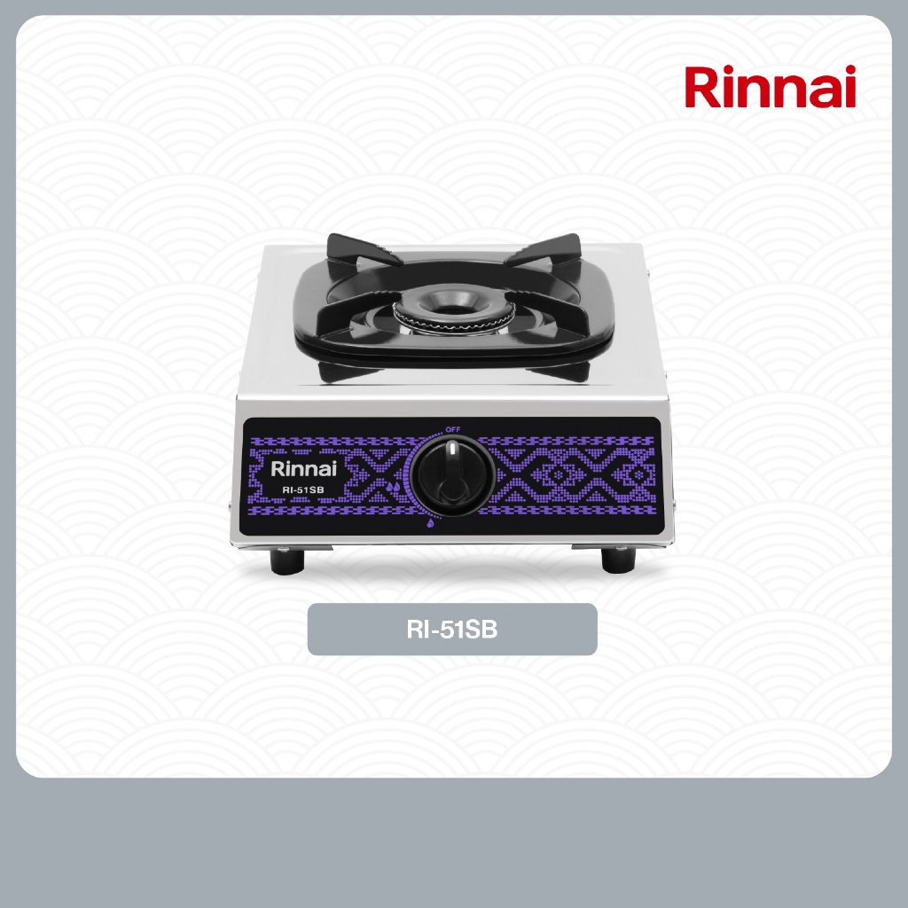 Jual Rinnai Kompor Gas 1 Tungku RI-51SB | Shopee Indonesia