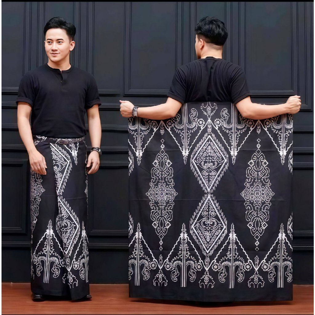 Sarung Batik Motif Jagat Asmat Viral Murah