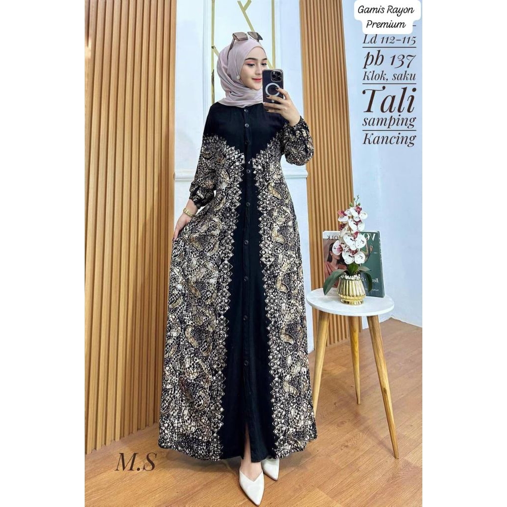 Gamis Rayon Gamis Rayon Super Gamis Rayon 7