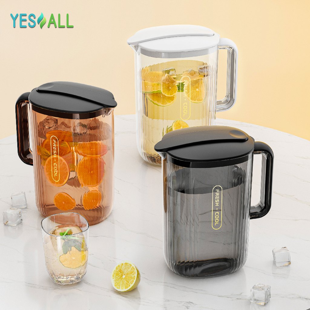 Jual YESALL Teko Air Minum Saringan Filter 2.6 Liter Water Jug Pitcher ...