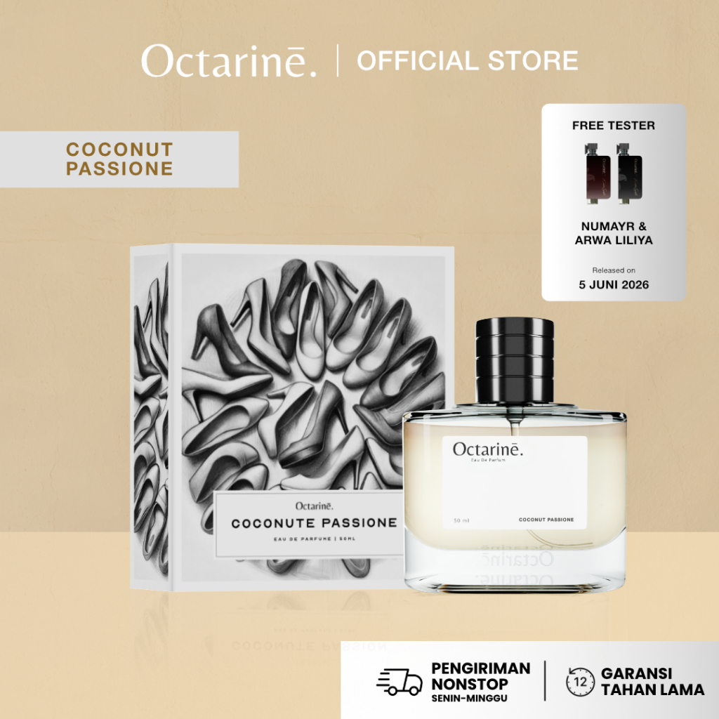 Jual Octarine - Coconute Passione Parfum Women Aroma Vanilla Coconut ...