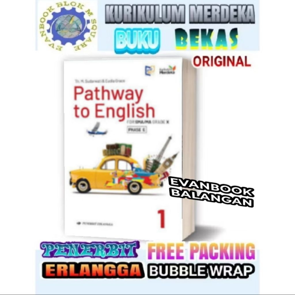 Jual BUKU PAKET PELAJARAN PATHWAY TO ENGLISH BAHASA INGGRIS KELAS 1 X ...