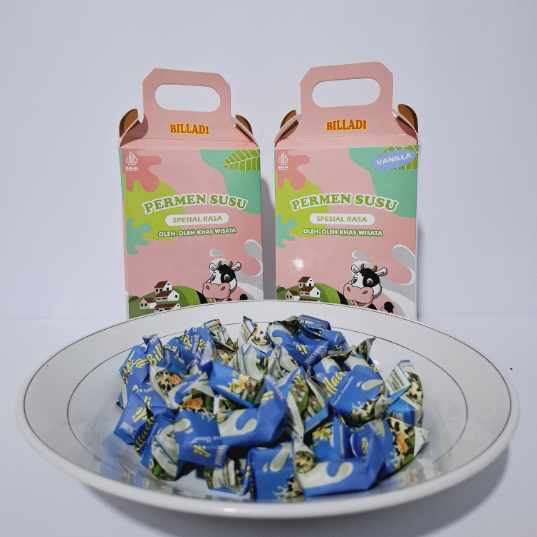 Jual Permen Susu Rasa Vanilla Kemasan Box / Cemilan Manis Oleh Oleh ...
