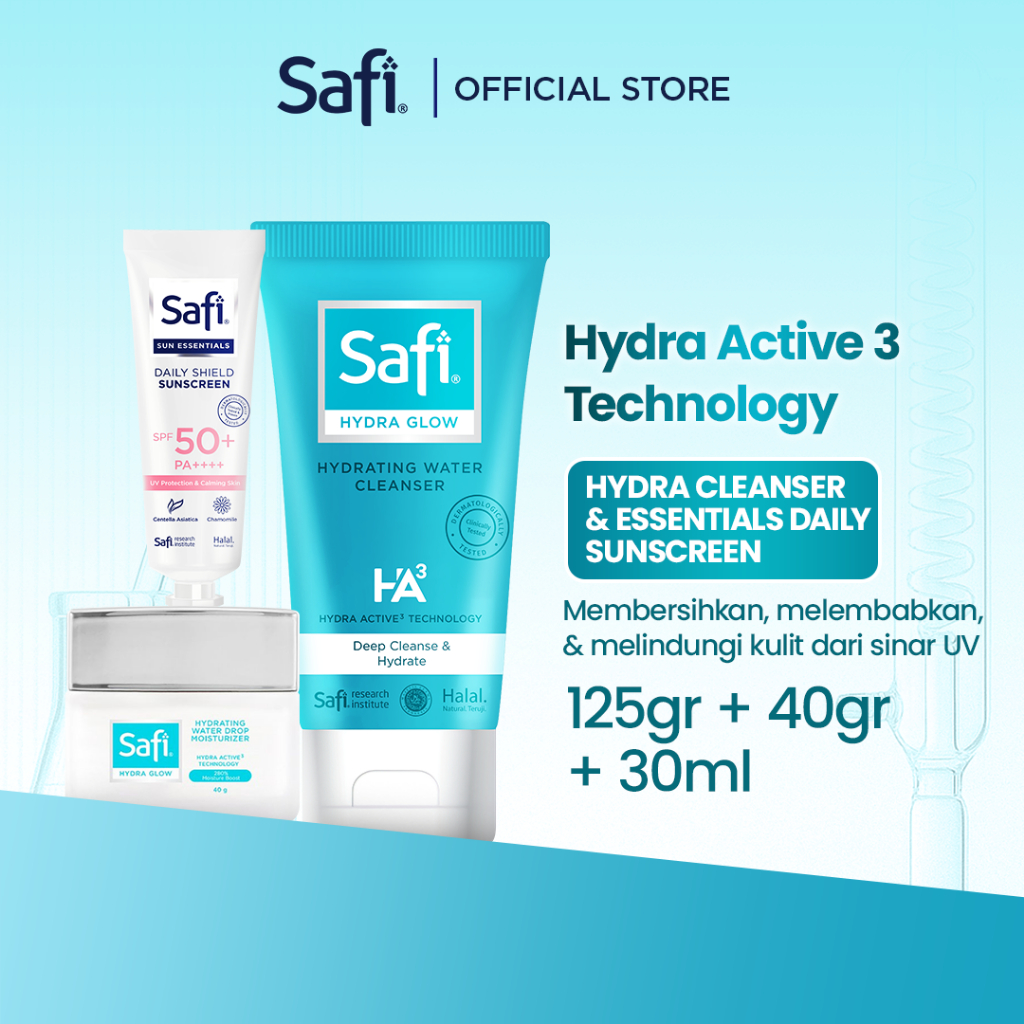 Jual Safi Basic Skincare Routine - Spf 50+ Pa ++++ Untuk Kulit Oily ...