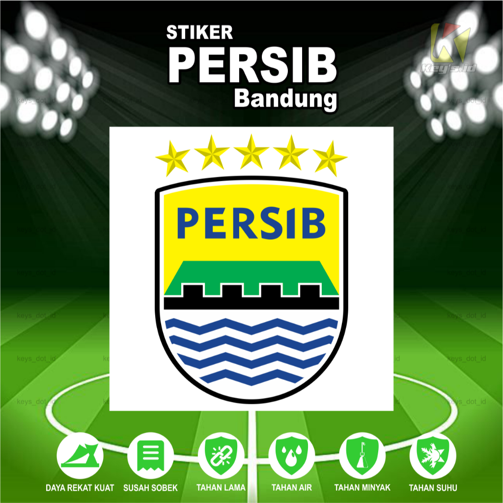 Jual STIKER PERSIB BANDUNG 5 BINTANG, STICKER PERSIB BANDUNG JUARA ANTI ...