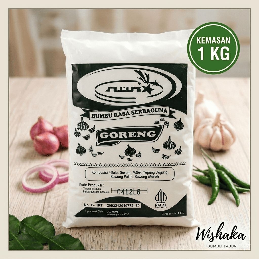 Jual NUN bumbu GORENG 1kg untuk martabak telor mini ,cilor, maklor ...