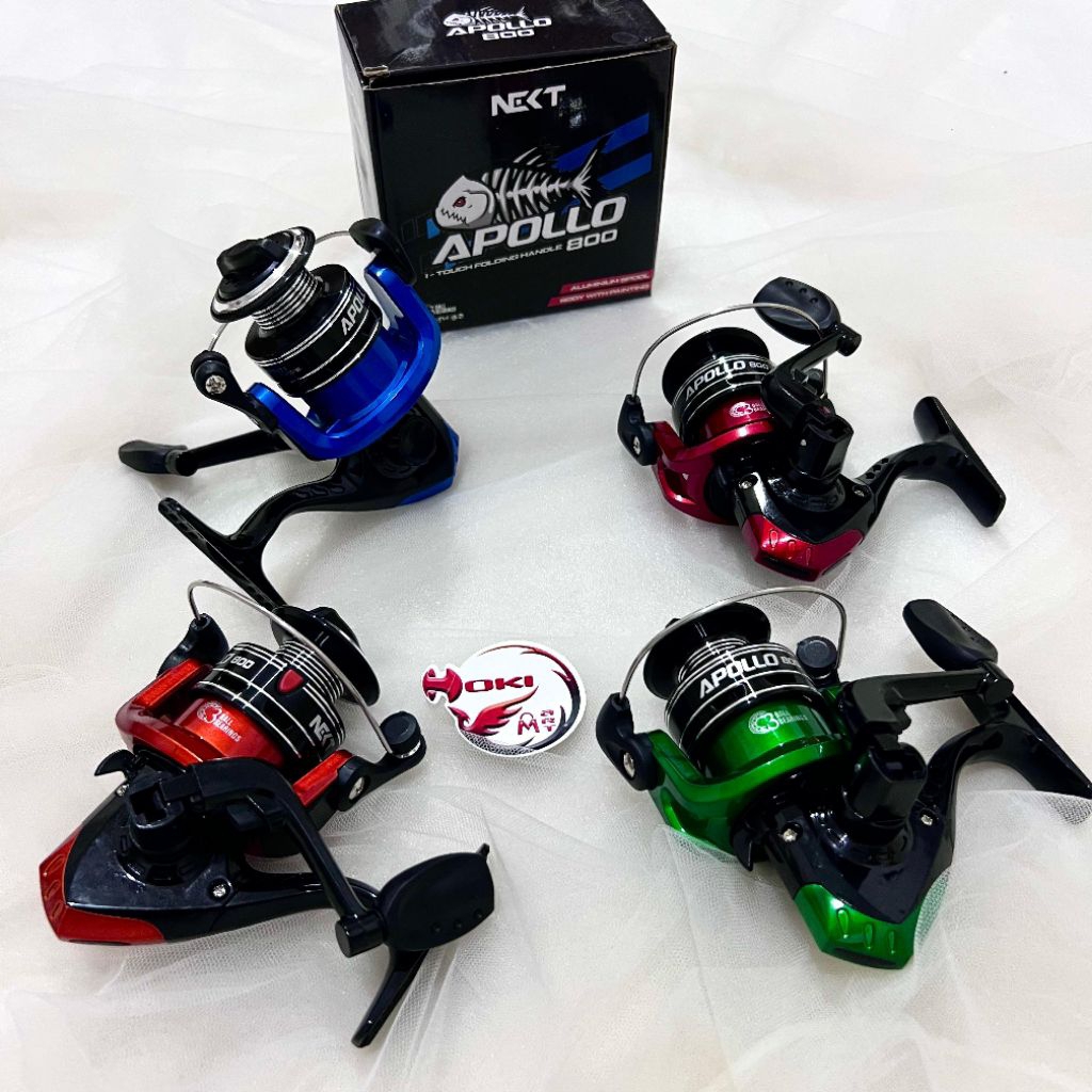 Jual New Reel Pancing Next Apollo 800 SPOOL BESI / reel pancing murah ...