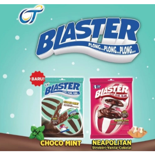 Jual Permen Blaster chocomint dan neopolitan | Shopee Indonesia