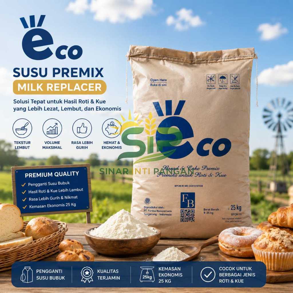 Jual Eco Pengganti Susu Bubuk Tepung Premix Milk Replacer Karung Grosir ...