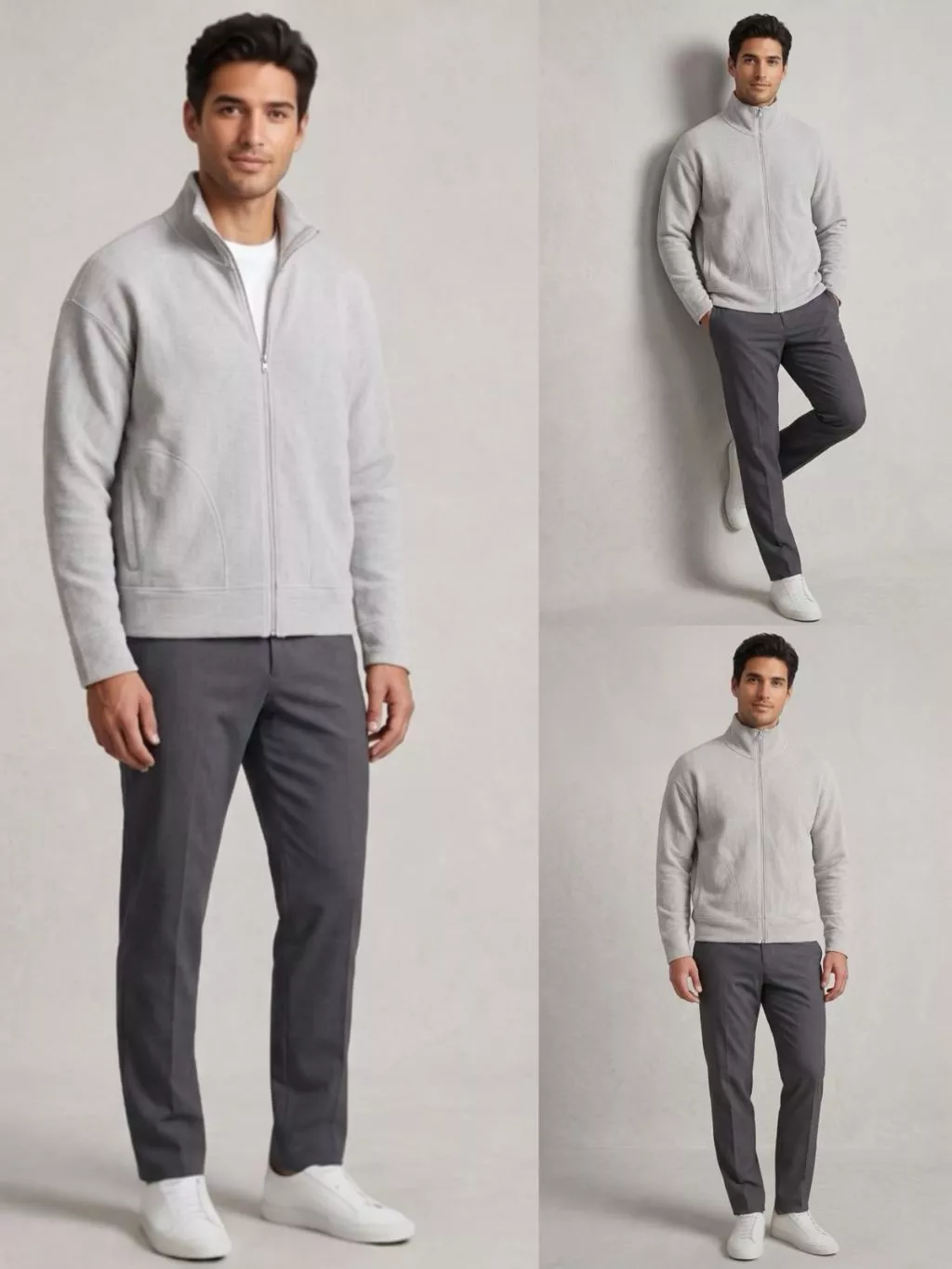Jaket Pria BR Men's Mock-Neck Jacket - 2109