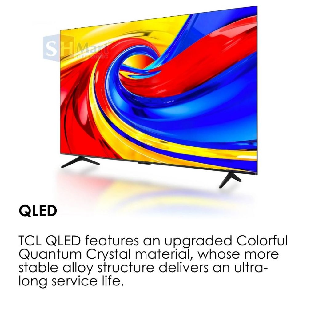 Jual TCL TV QLED 43 INCH P7L QLED TV 4K UHD 43P7L GOOGLE TV 60HZ VRR ...