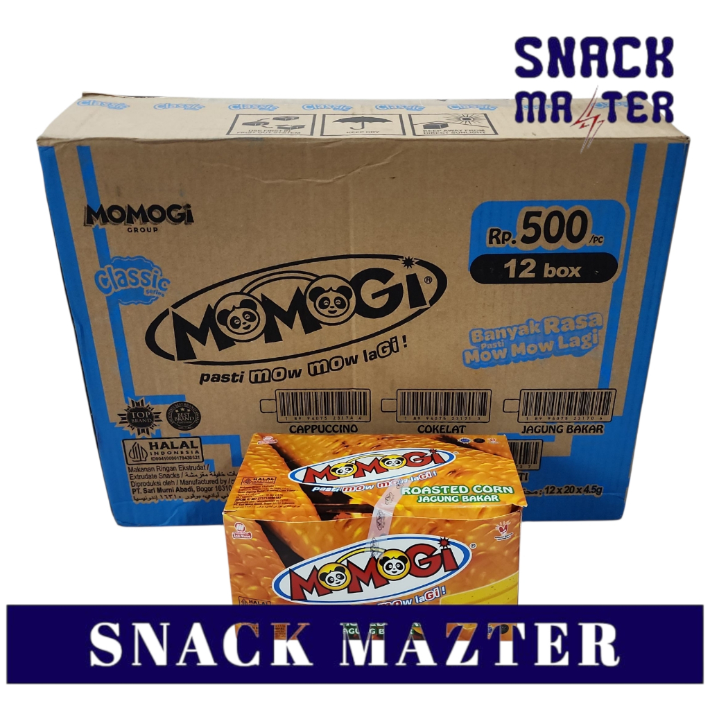 Jual Momogi Stick Snack Extrudat KARTON - Isi 12 BOX x 20 bks | Shopee ...