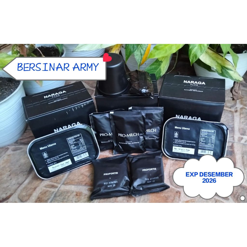 Jual RANSUM NARAGA GRATIS 1 PEMANAS EXP DESEMBER 2026 | Shopee Indonesia