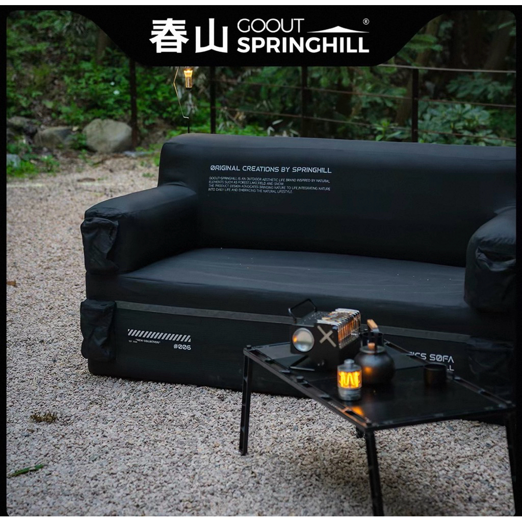 Jual GOOUT SPRINGHILL BIFANG TACTICS BLACK SOFA AIR TEMPAT DUDUK POMPA ...