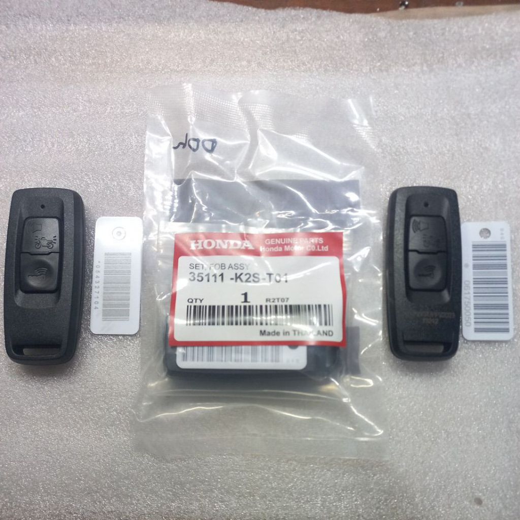 Jual SET FOB ASSY, REMOTE SMARTKEY/KEYLESS 35111K2ST01 TEMBUS VARIO160 ...
