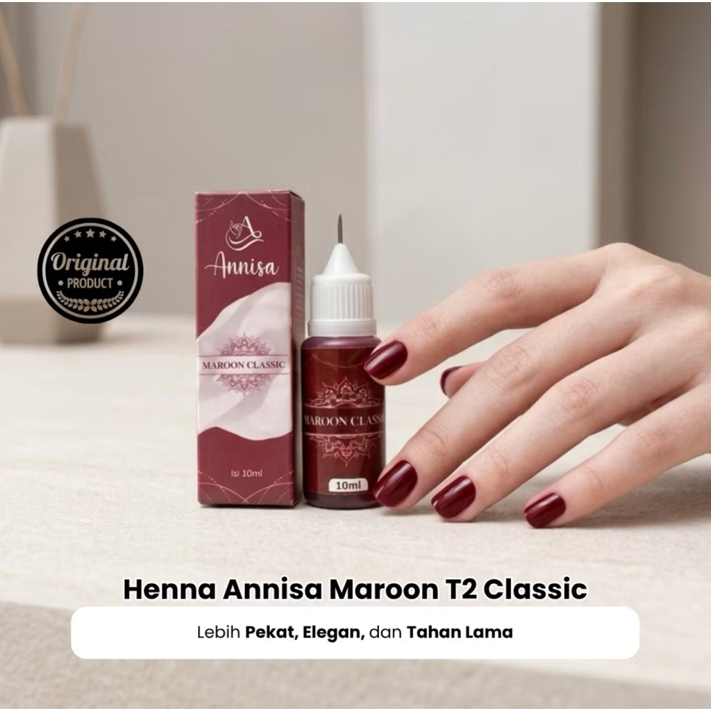 Jual [ SPESIAL PEKAT ] Annisa Henna Terbaru T2 T3 Pekat Tanpa