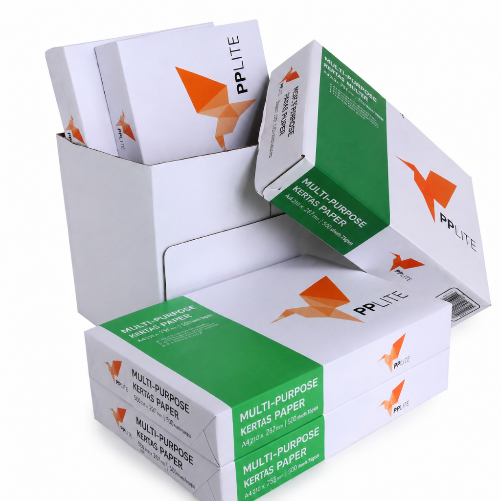Jual Kertas HVS PAPER LITE A4 75 GSM 1 Rim Isi 500 Lembar - Multi ...