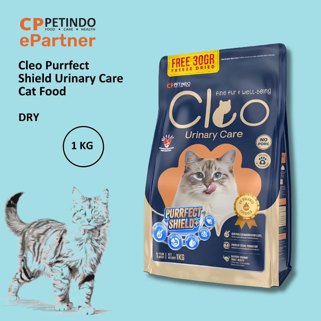 Jual CPPETINDO Cleo Purrfect Shield Urinary Care 1KG | Shopee Indonesia