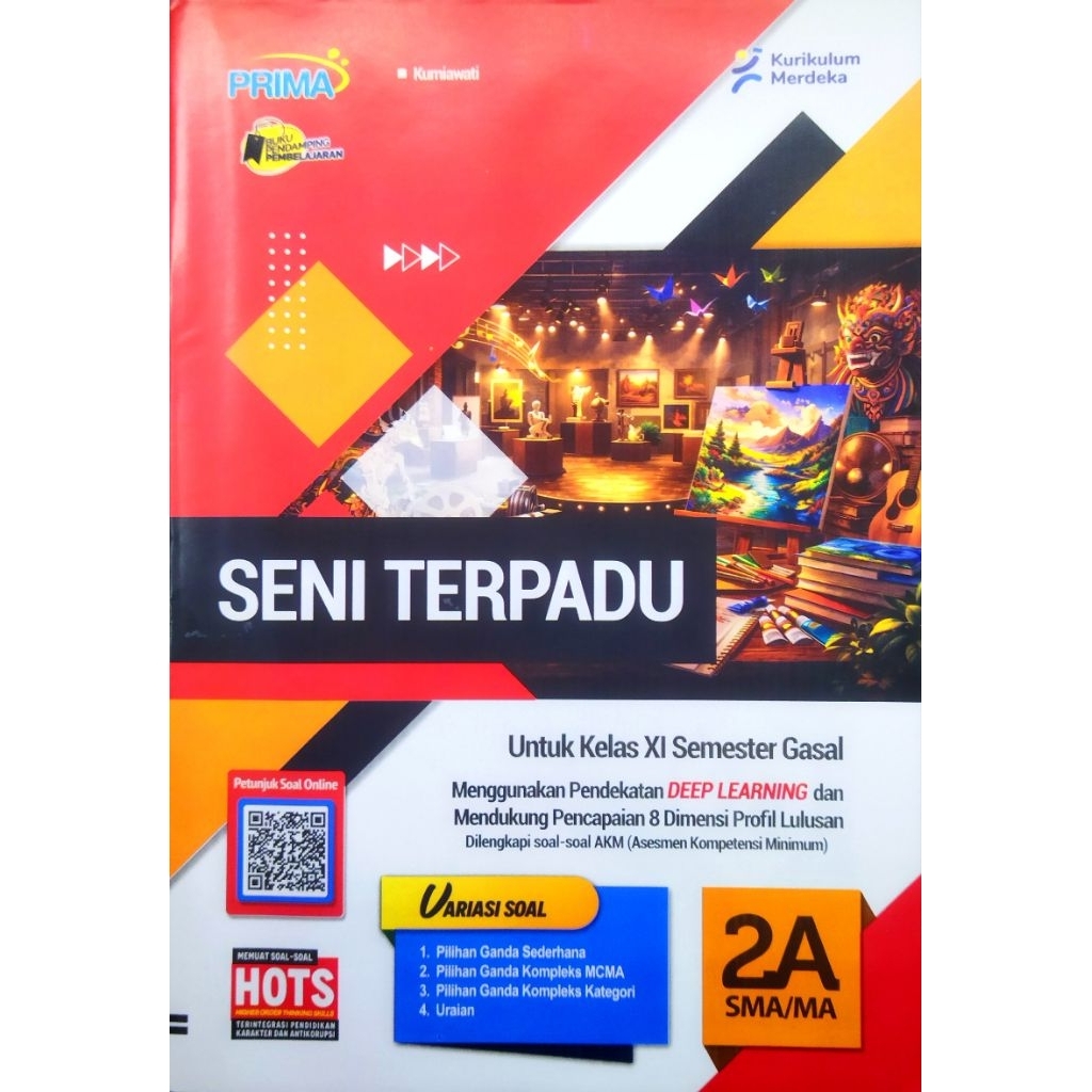 Jual LKS SENI TERPADU SMA/MA kelas 10 11 Semester 1 Kurikulum merdeka ...