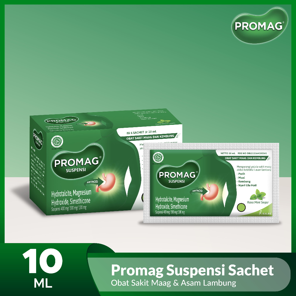 Jual PROMAG SUSPENSI SACHET (10 ML) | Shopee Indonesia