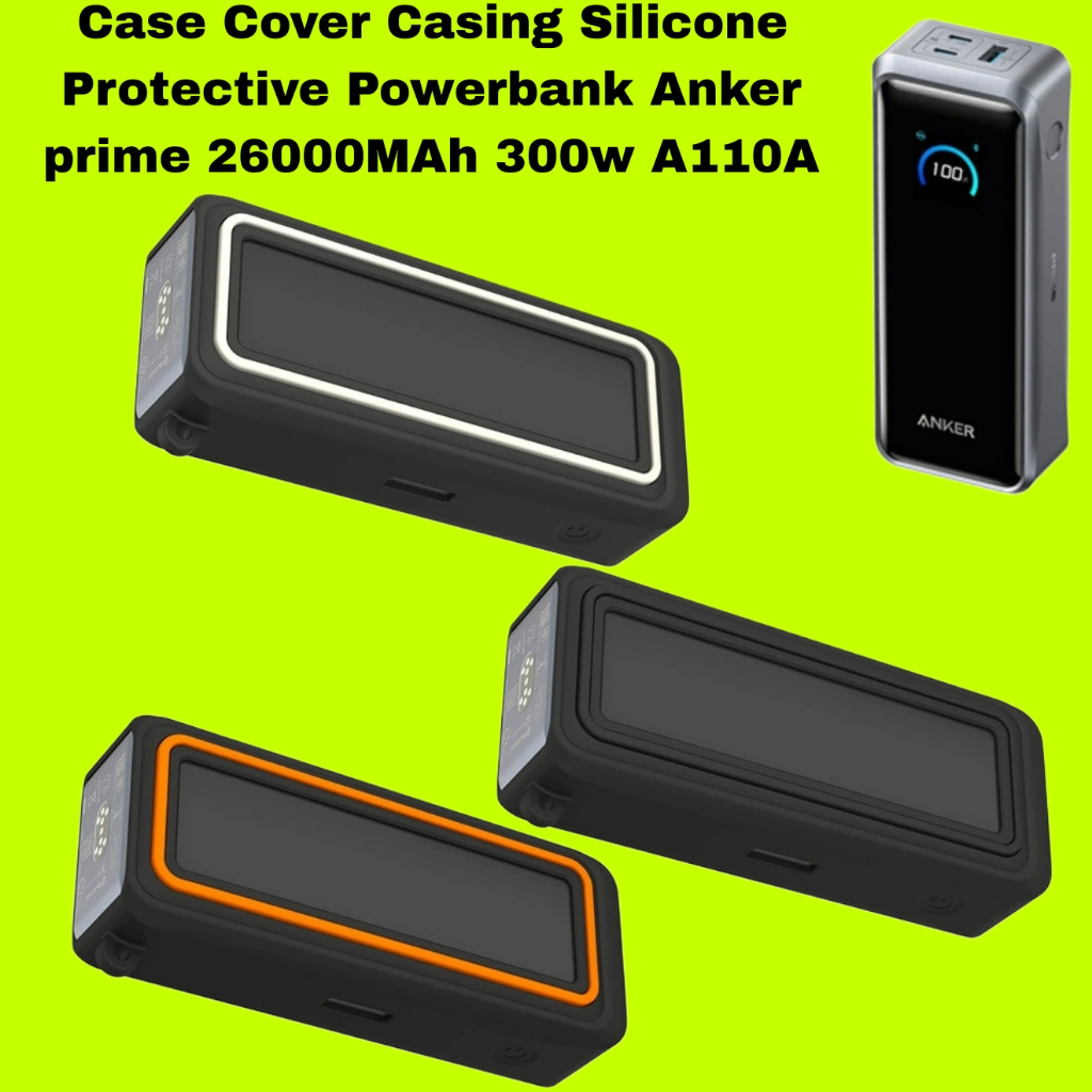 Jual Case Cover Casing Silicone Protective Powerbank Anker prime ...
