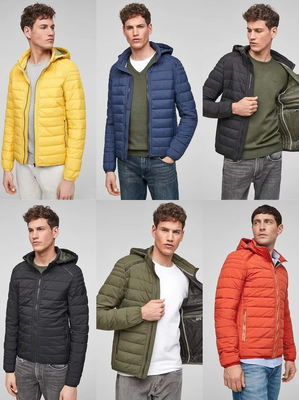 Jaket Padding Hoodie Musim Dingin Bahan Thinsulate Ringan SO Lightweight Padded Jacket with Removable Hoodie - 8432