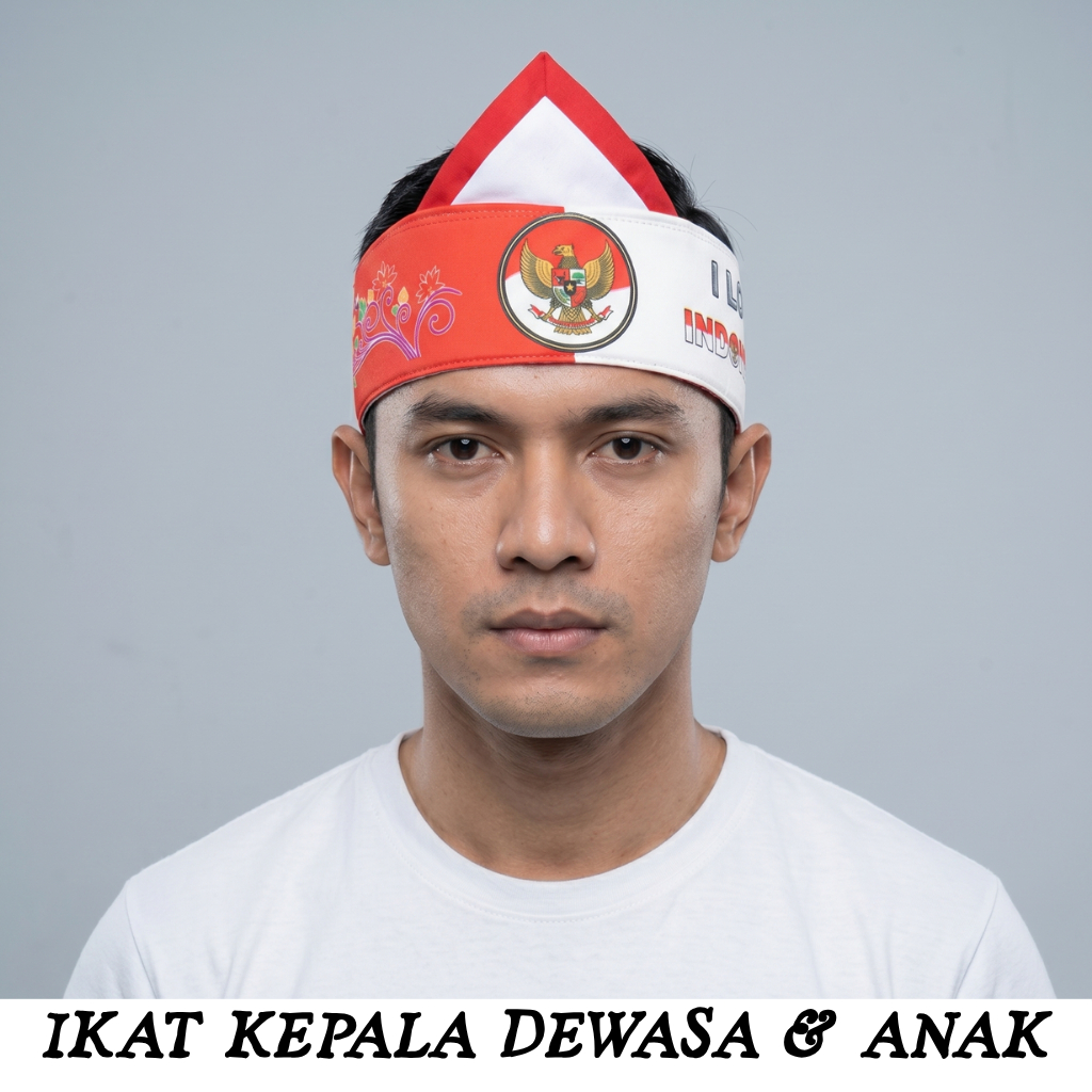 Musri - Ikat Kepala Untuk Anak Dan Dewasa Cocok Untuk Perayaan Karnaval 17 Agustus