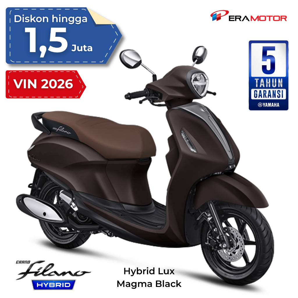 Yamaha Sepeda Motor Grand Filano Hybrid Lux