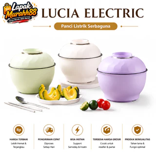 Lucia Panci Listrik 1.2L Anti Lengket Multifungsi