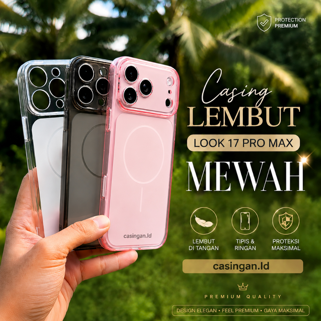 Jual Softcase Look IP 17 Promax Casing iPhone 11 12 13 14 15 16 17 Pro ...
