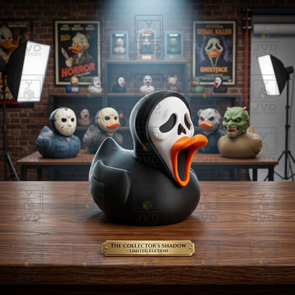 Jual Masked Horror Duck | Spooky Duck Figure | 3D Printed Collectible ...